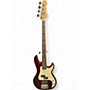 Used G&L Tribute Series SB-2 Bass with Rosewood Fretboard  Bordeaux Red Electric Bass Guitar Bordeaux Red