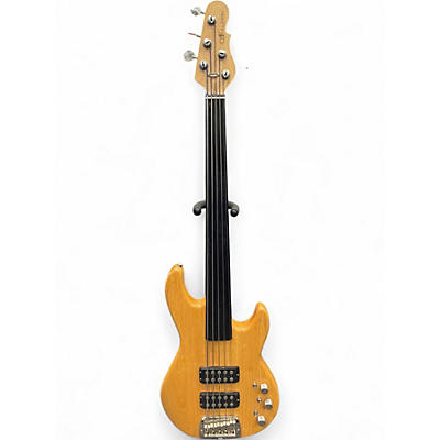 Used G&L USA L2500 5 String Natural Electric Bass Guitar