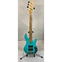 Used G&L Used G&L USA L2500 5 String Turquoise Electric Bass Guitar Turquoise