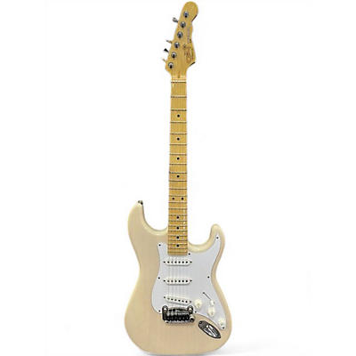 Used G&L USA Legacy Trans Blonde Solid Body Electric Guitar