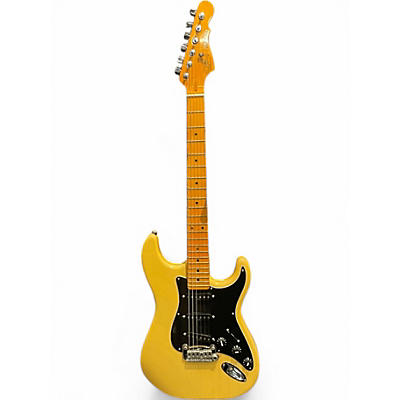 Used G&L USA Legacy Vintage Yellow Solid Body Electric Guitar