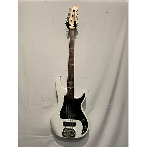 G&L Used G&L USA SB2 Arctic White Electric Bass Guitar Arctic White