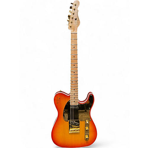 G&L Used G&L leo fender 1991 commemorative aSAT Classic Cherryburst Solid Body Electric Guitar Cherryburst