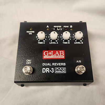 Used GLAB DR3 Max Analog Dual Reverb Effect Pedal