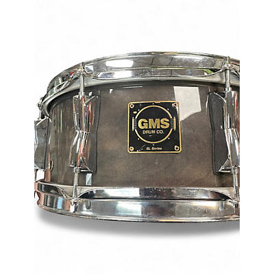 Used GMS 5.5X14 SL SERIES SNARE Trans Gray Drum