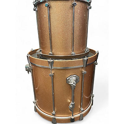 GMS Used GMS 6 Piece GRANDMASTERS Gold Drum Kit