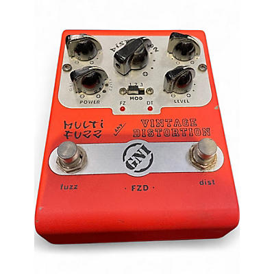 Used GNI PEDALS MULTI FUZZ Effect Processor