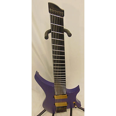Used GOC Materia 8 String Purple Solid Body Electric Guitar