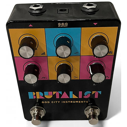 God City Intruments Used GOD CITY INTRUMENTS BRUTALIST Effect Pedal