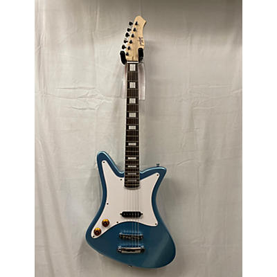 Used GOLDFINCH PAINTED LADY LEFT HANDED Metallic Blue Electric Guitar