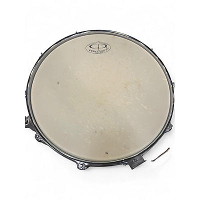 Used GP Percussion 14X5.5 Steel Snare Drum Steel Drum
