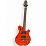 Used Gadow Custom Hollow Orange Hollow Body Electric Guitar Orange