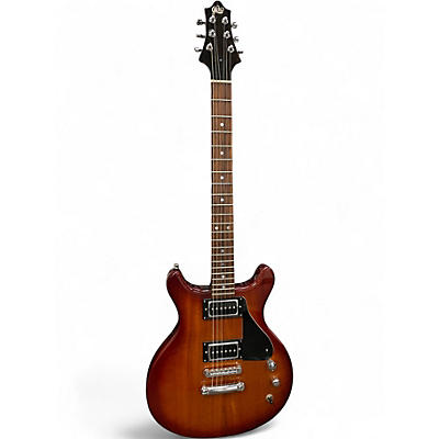 Used Gadow Custom Set Neck SUNBURST Solid Body Electric Guitar