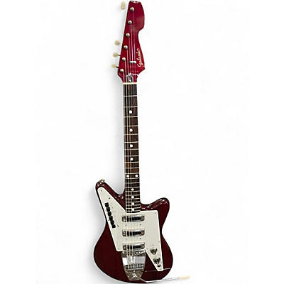 Used Galanti Grand Prix 3003 Wine Red Solid Body Electric Guitar