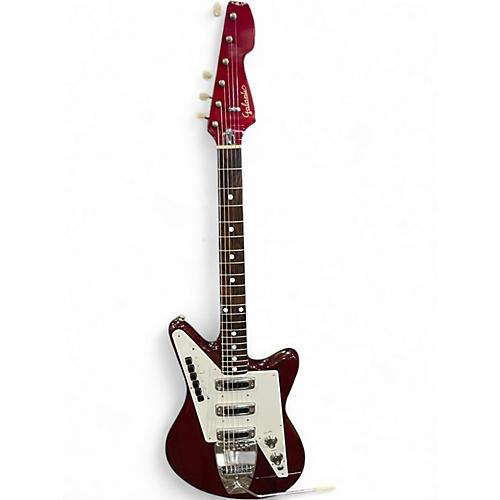 Used Galanti Grand Prix 3003 Wine Red Solid Body Electric Guitar Wine Red