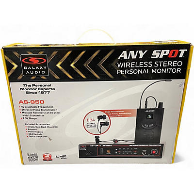 Used Galaxy Audio AS950 In Ear Wireless System