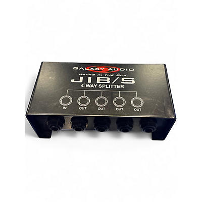 Used Galaxy Audio JIB/S JACKS IN THE BOX 4 WAY SPLITTER Signal Processor