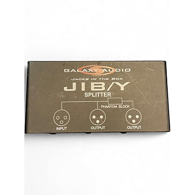 Used Galaxy Audio JIB/Y JACKS IN THE BOX SPLITTER Signal Processor