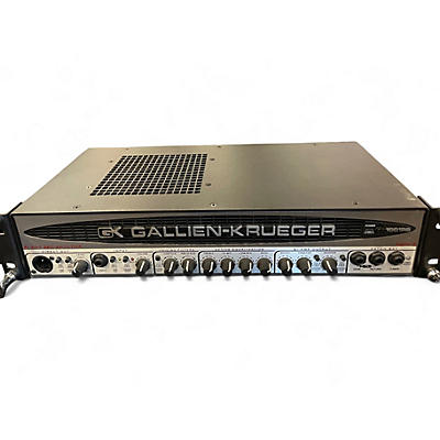 Used Gallien-Krueger 1001RB-II 700/50W Bass Amp Head