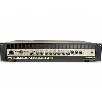 Used Gallien-Krueger 400RB-III Bass Amp Head