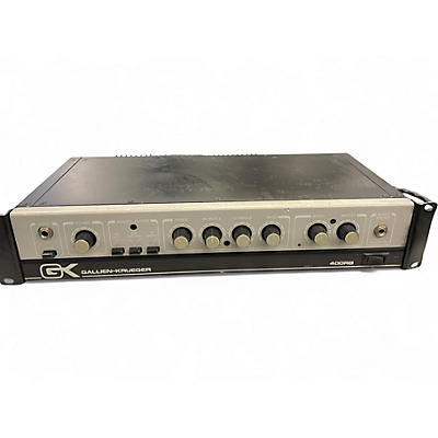 Used Gallien-Krueger 400RB-IV 280W Bass Amp Head