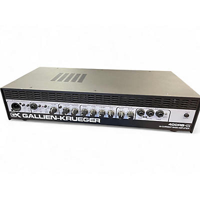 Used Gallien-Krueger 400RBIII Bass Amp Head