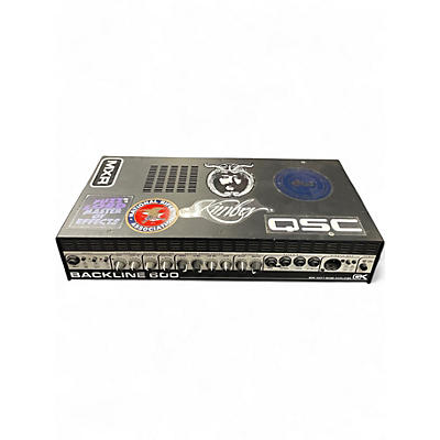 Used Gallien-Krueger BACKLINE 600 Bass Amp Head