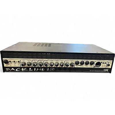 Used Gallien-Krueger Backline 250 Bass Amp Head