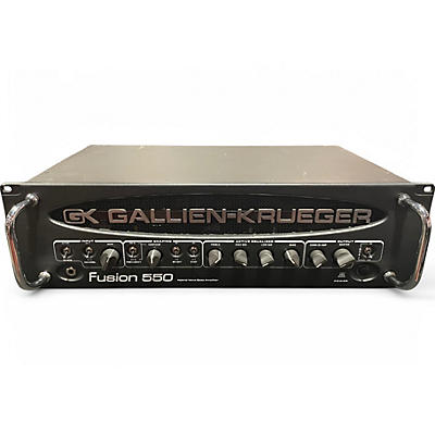 Used Gallien-Krueger Fusion 550 Hybrid 550W Bass Amp Head