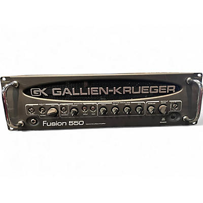 Used Gallien-Krueger Fusion 550 Hybrid 550W Bass Amp Head