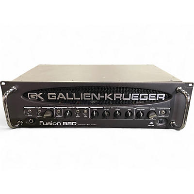Used Gallien-Krueger Fusion 550 Hybrid 550W Bass Amp Head