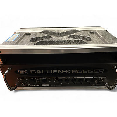 Used Gallien-Krueger Fusion 550 Hybrid 550W Bass Amp Head
