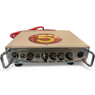 Used Gallien-Krueger MB200 200W Ultralight Bass Amp Head