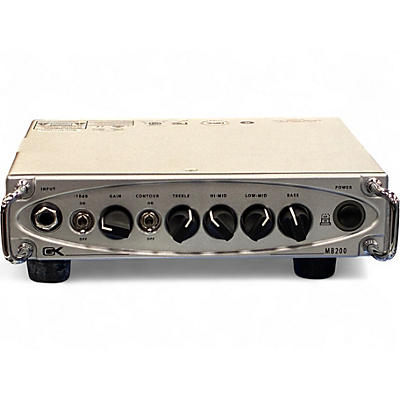 Used Gallien-Krueger MB200 200W Ultralight Bass Amp Head