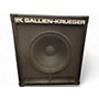 Used Gallien-Krueger SBX 115 Bass Cabinet