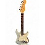 Used Galveston Acrylic Strat Clear Solid Body Electric Guitar Clear