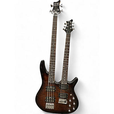 Used Galveston DN-6/4 2 Tone Sunburst Solid Body Electric Guitar