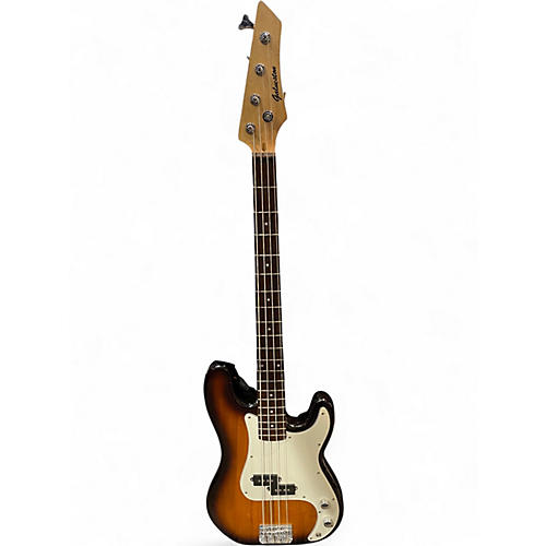 Used Galveston PRECISION BASS 2 Tone Sunburst Electric Bass Guitar 2 Tone Sunburst