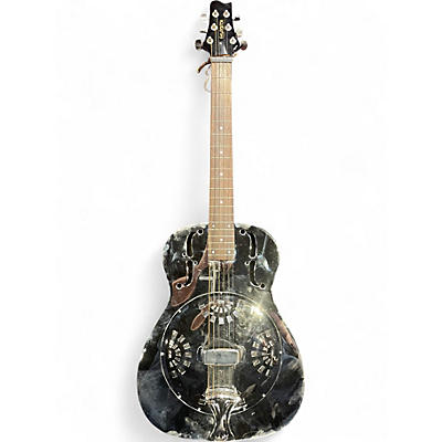 Used Galveston RESONATOR Chrome Resonator Guitar