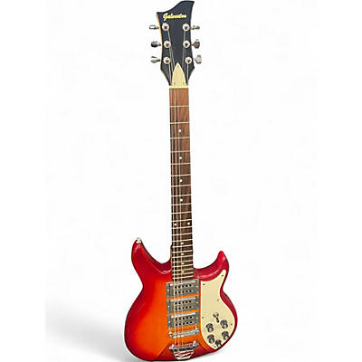 Used Galveston RIC 325 2 Tone Sunburst Solid Body Electric Guitar
