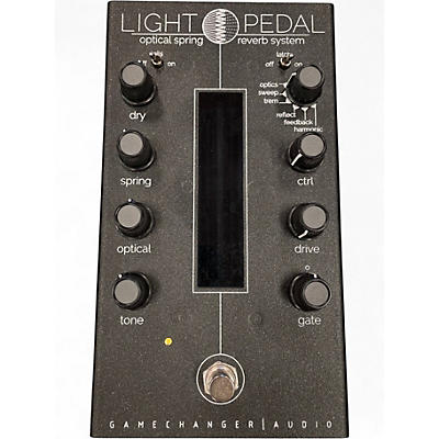 Used Game Changer Audio Light Pedal Optical Spring Reverb System Effect Pedal