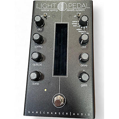 Used Gamechanger Audio LIGHT PEDAL OPTICAL SPRING REVERB Effect Pedal