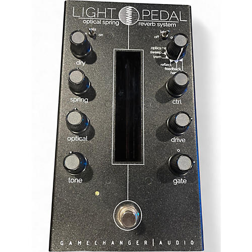 Used Gamechanger Audio Light Pedal Optical Spring Reverb Effect Pedal