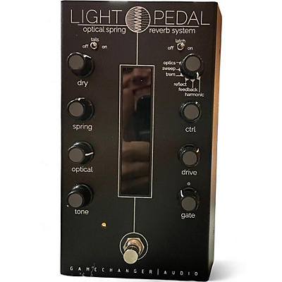 Used Gamechanger Audio Light Pedal Optical Spring Reverb System Effect Pedal