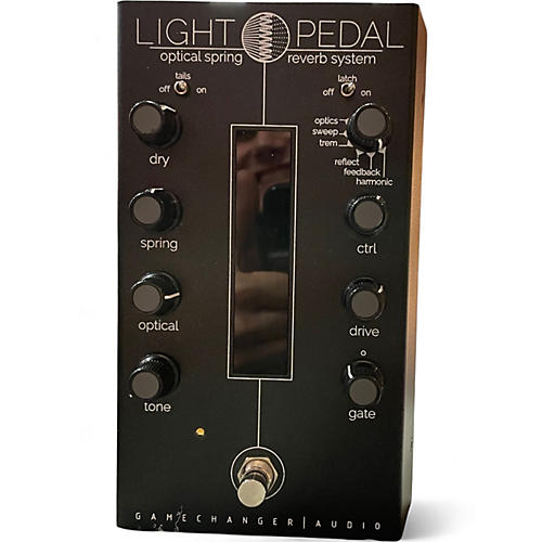 Used Gamechanger Audio Light Pedal Optical Spring Reverb System Effect Pedal