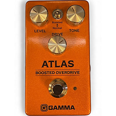 Used Gamma Atlas Boosted Overdrive Effect Pedal