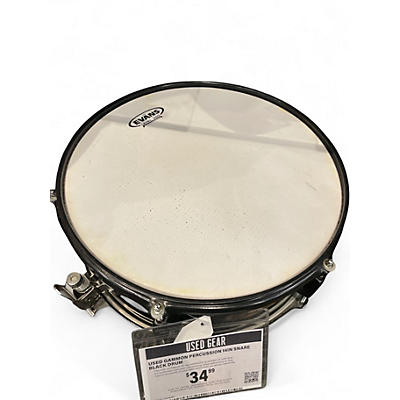 Used Gammon Percussion 14in SNARE Black Drum