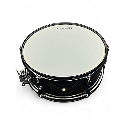 Used Gammon Percussion 14in SNARE Black Drum