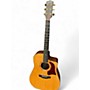 Used Garrison G50 CE Natural Acoustic Electric Guitar Natural