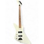 Used Gaskell X Bass Left Handed White Electric Bass Guitar White